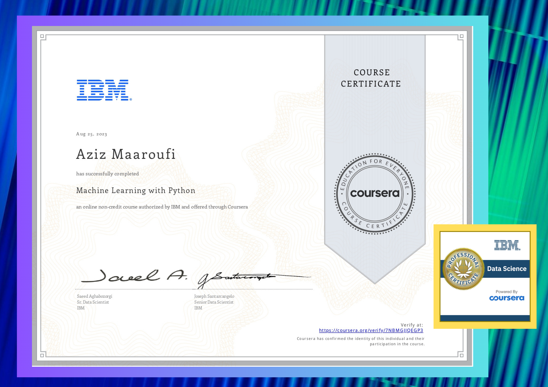 IBM Certificate 10