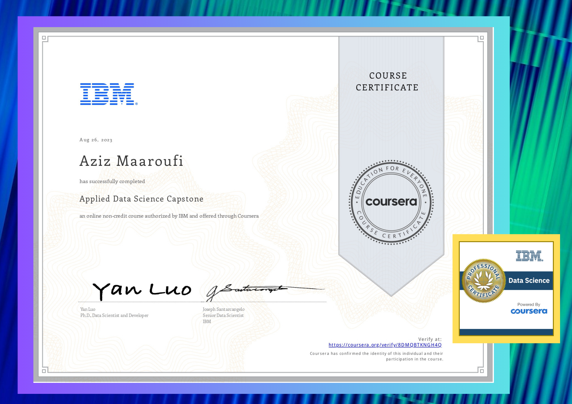 IBM Certificate 11