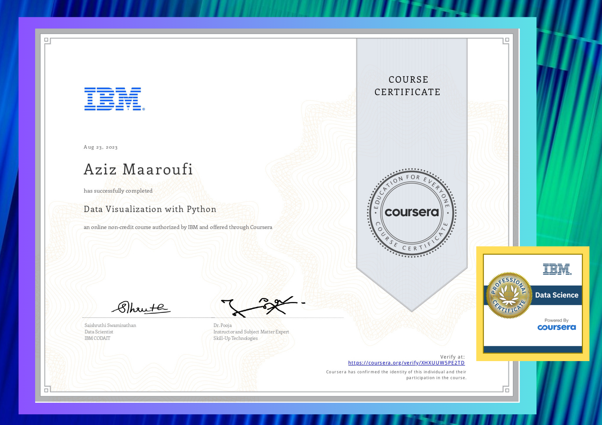 IBM Certificate 9